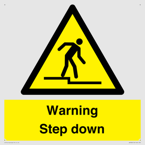 Warning Step down